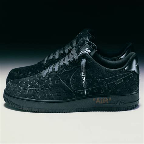 black air force lv|louis vuitton af1 price.